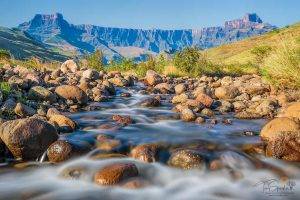 Portfolio - Landscape Photography - Amphitheatre looking from the Tugela River - KwaZulu Natal - South Africa