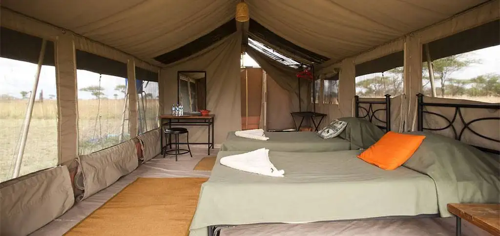 Safari in Tanzania 8 Serengeti Tented Camp Bedroom