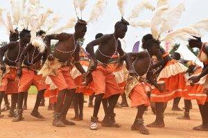 Colourful Tribal Dancers - Uganda