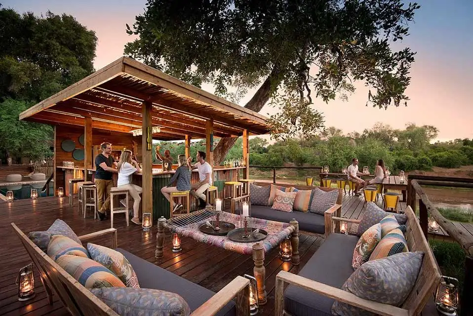 Pafuri Lodge - Outside Bar