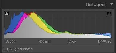 How to Read an Image Histogram 2 Histogram showing colour peaks - How to read an image histogram