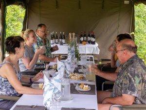 Chobe Botswana 12 Mobile Camp Dining - Chobe Botswana