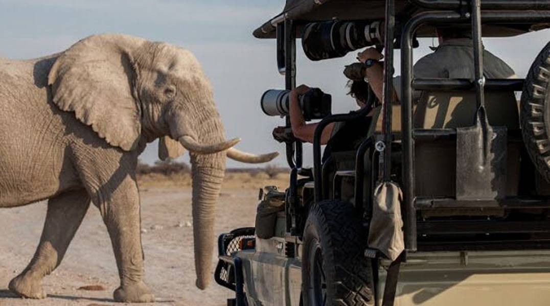 What is a photography safari - Safari Vehicle with photographers