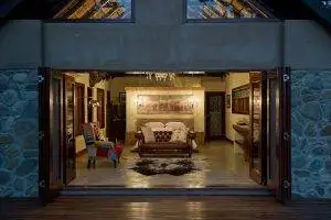 African safari lodge premier room - Showing bedroom from outside