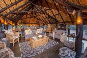 Pungwe Camp Reception - Pungwe Bush Camp Photo Safari