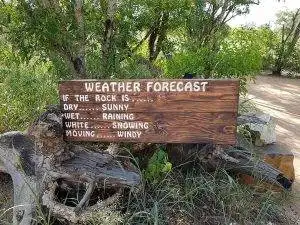 Pungwe Bush Camp 6 Pungwe Camp Weather Board